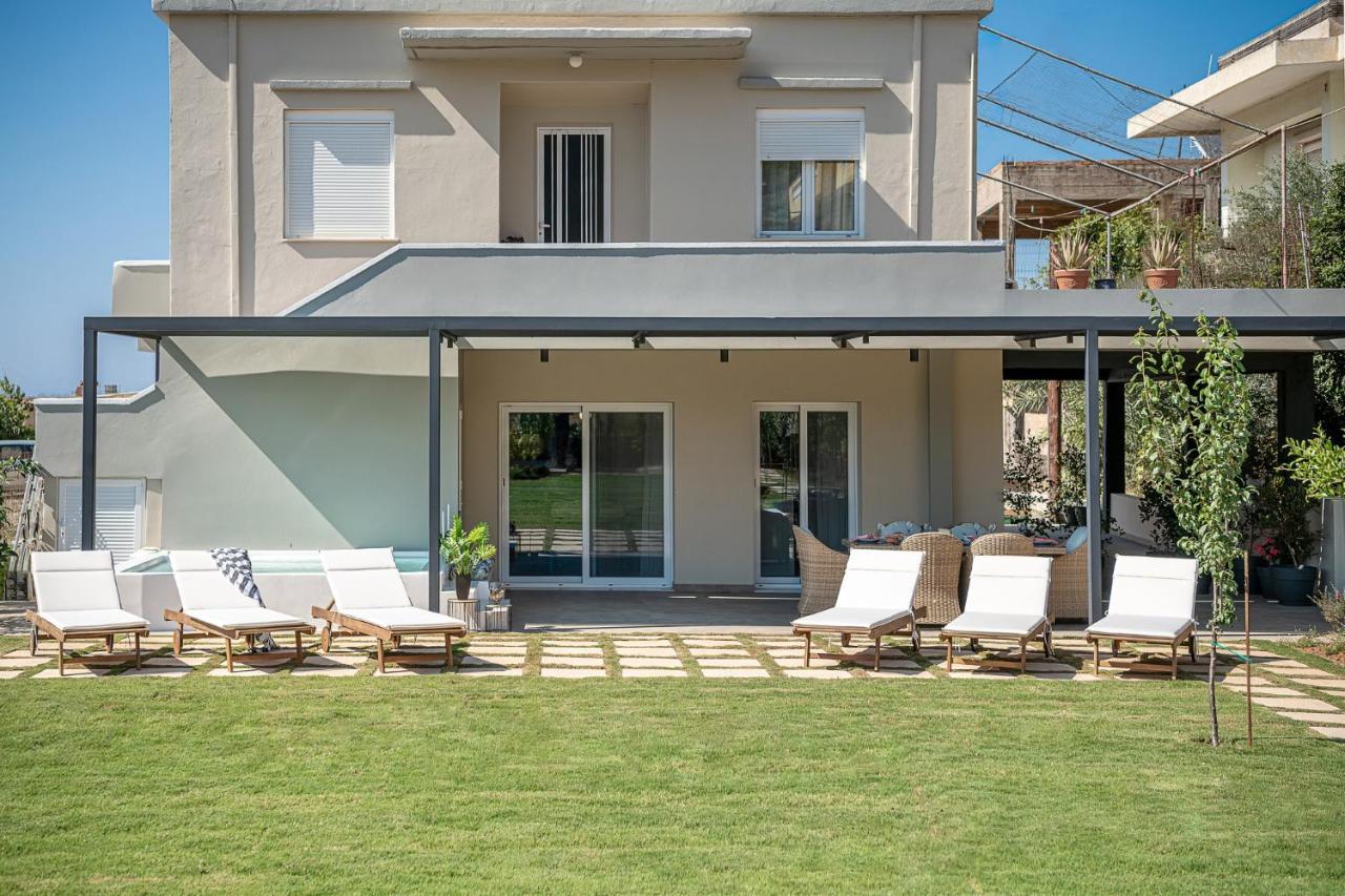 Happyhouse Villa Kíssamos Buitenkant foto