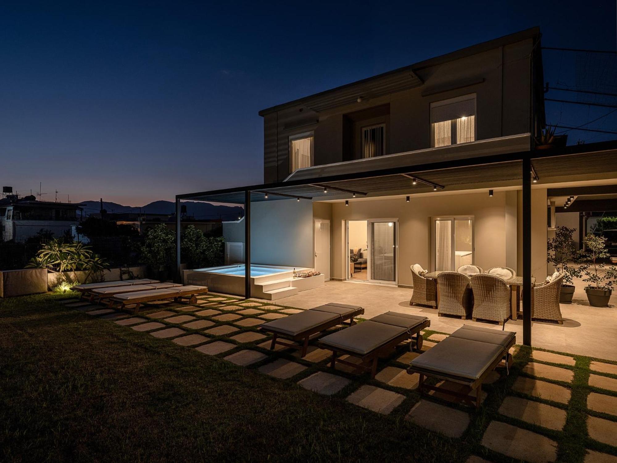 Happyhouse Villa Kíssamos Buitenkant foto