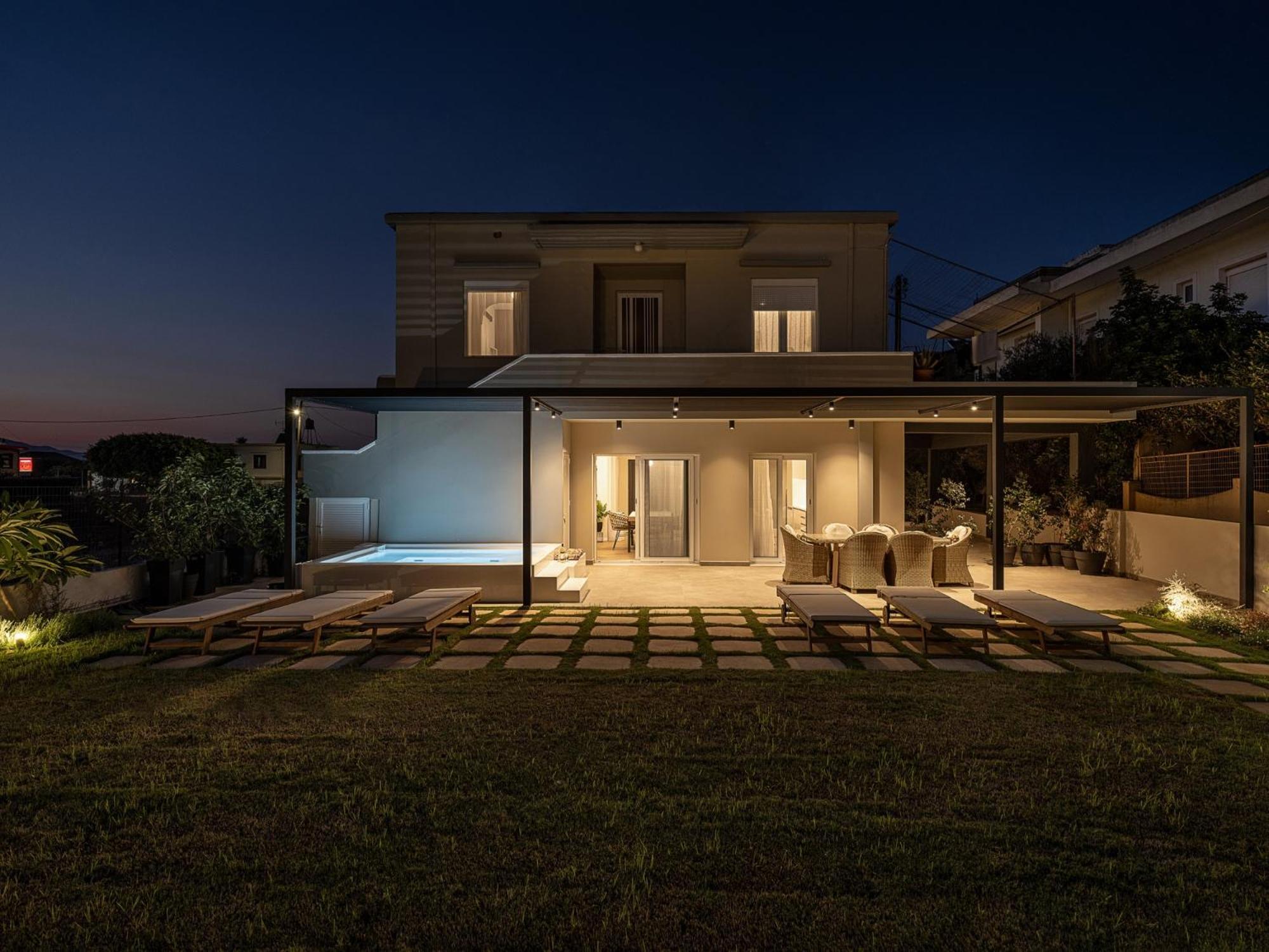 Happyhouse Villa Kíssamos Buitenkant foto