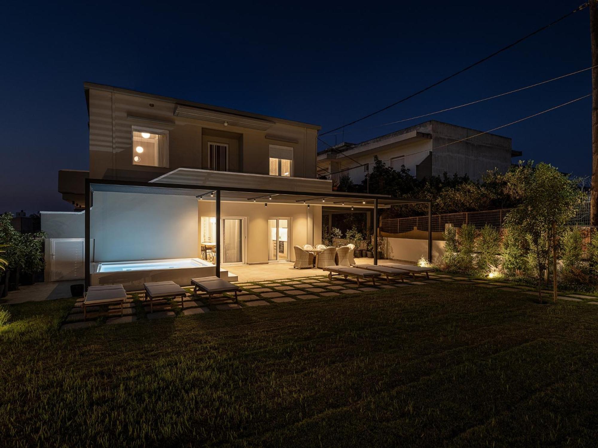 Happyhouse Villa Kíssamos Buitenkant foto